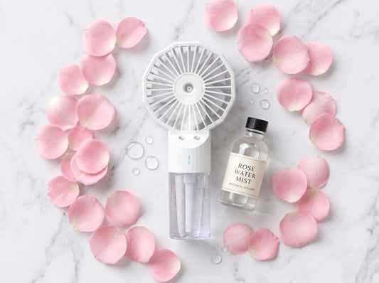 Brumisateur Visage Portable USB · Fixateur Maquillage & Soin Été · OuiGlow
